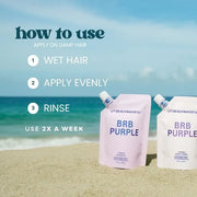 The Beachwaver Co. BRB Blonde Purple Shampoo Shampoo and Conditioner