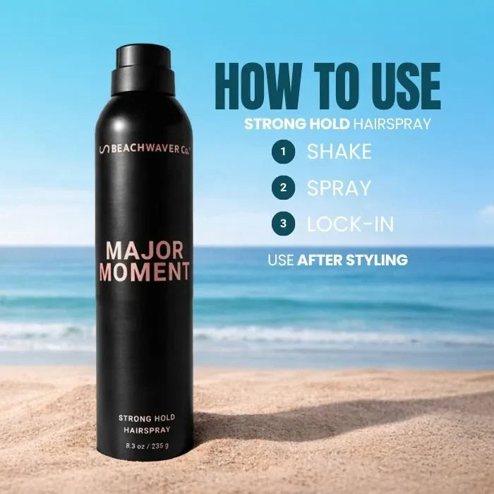 The Beachwaver Co. Major Moment Strong Hold Hairspray Styler