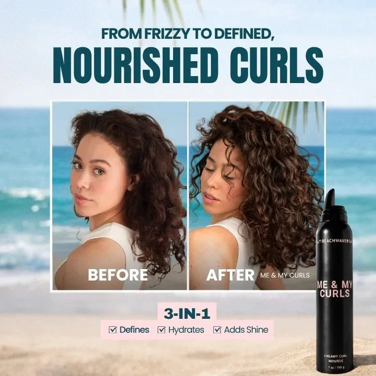The Beachwaver Co. Me & My Curls Creamy Curl Mousse Styler