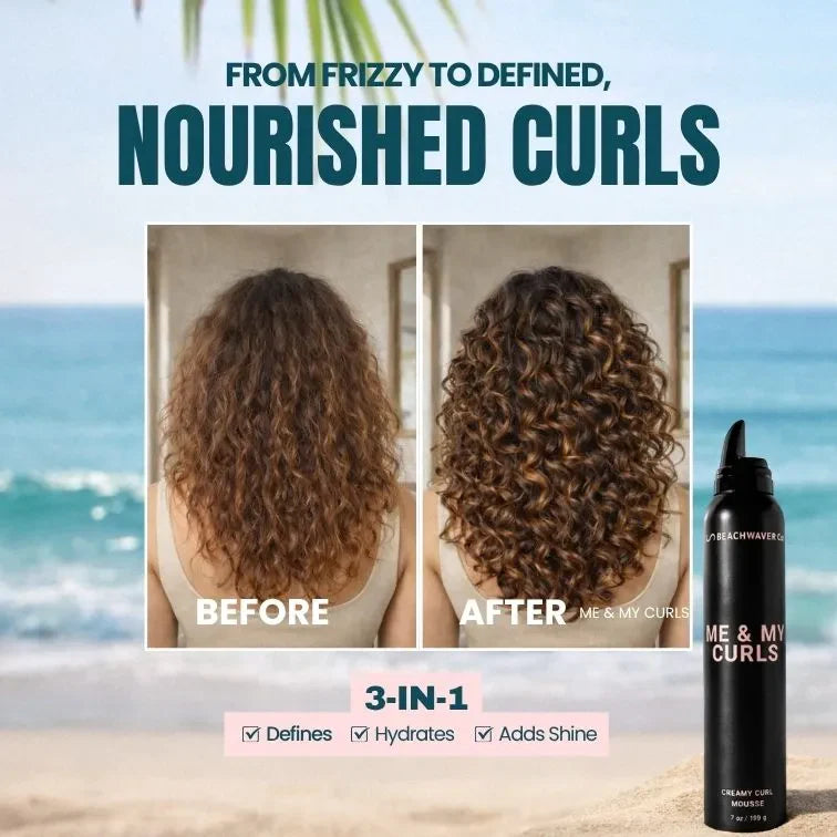 The Beachwaver Co. Me & My Curls Creamy Curl Mousse Styler