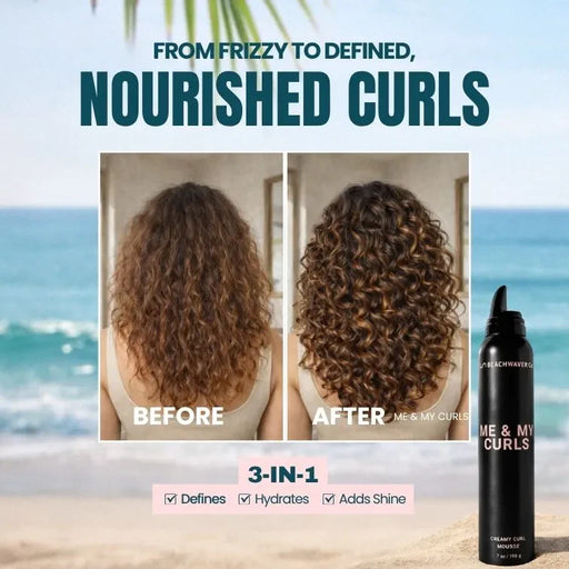 The Beachwaver Co. Me & My Curls Creamy Curl Mousse Styler