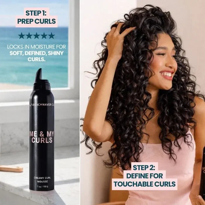 The Beachwaver Co. Me & My Curls Creamy Curl Mousse Styler