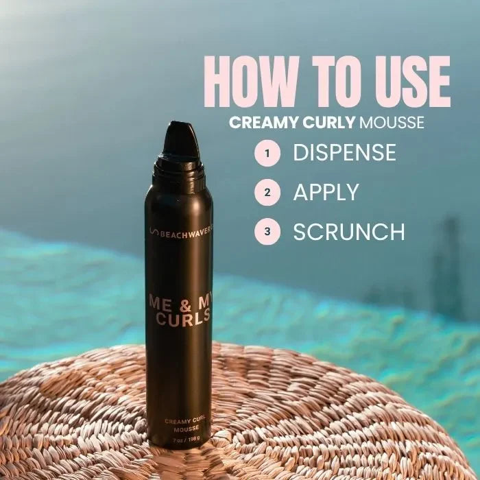 The Beachwaver Co. Me & My Curls Creamy Curl Mousse Styler
