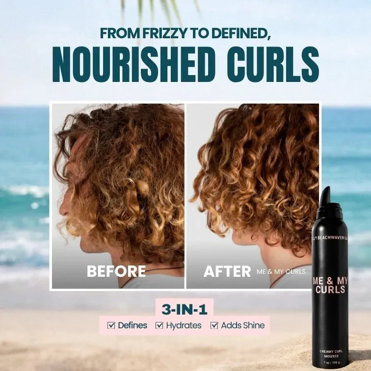 The Beachwaver Co. Me & My Curls Creamy Curl Mousse Styler