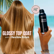 The Beachwaver Co. Shine Squad Shine Spray Hair Care Saddle Brown Full Size (6oz),Travel Size (1.7oz)