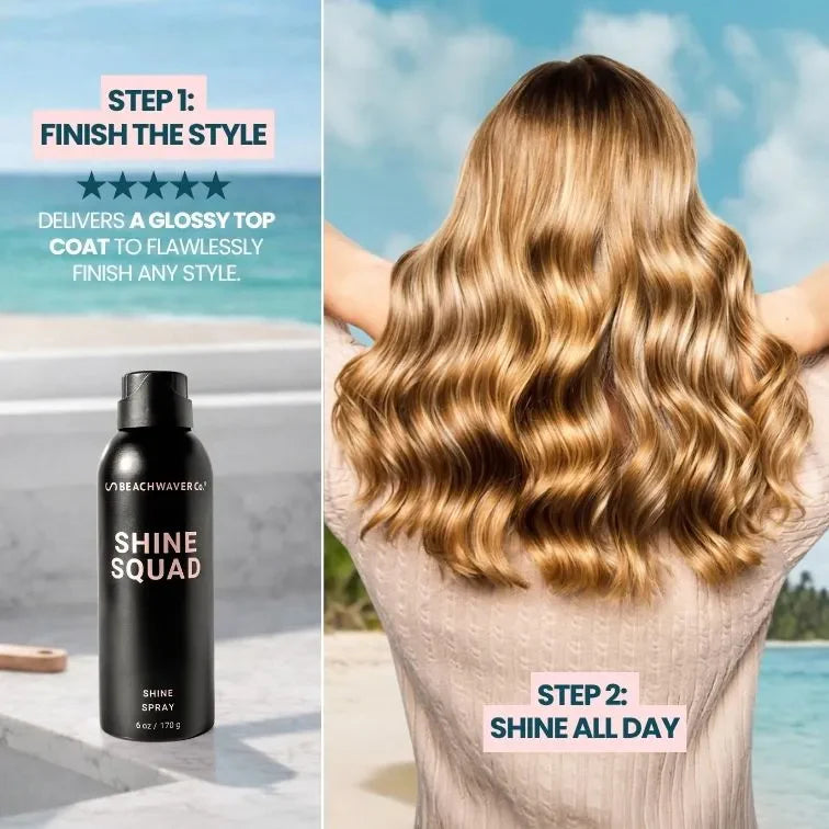 The Beachwaver Co. Shine Squad Shine Spray 1#Bundle_Haircare