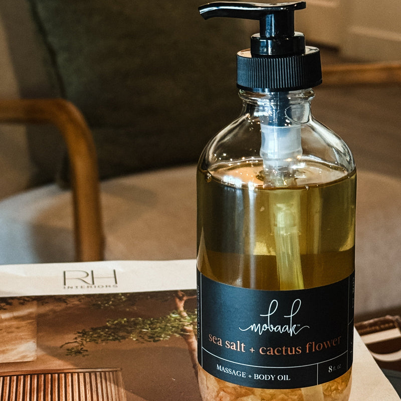 Mobaak Aromatherapy Shoppe Sea Salt + Cactus Flower Body Oil Body Oil