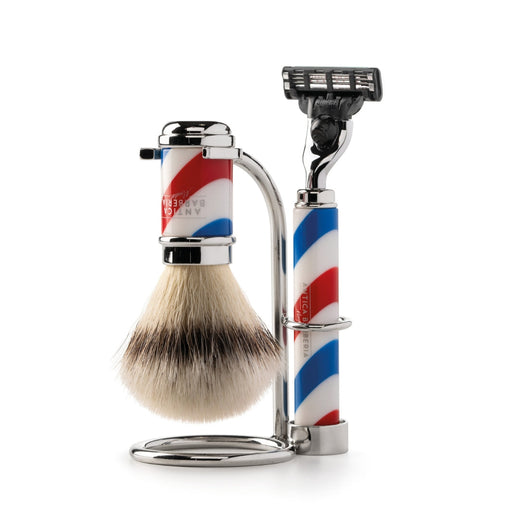 Antica Barberia Mondial US Barbiere Special Collection Brush & Razor Set Brush + Razor Display Set