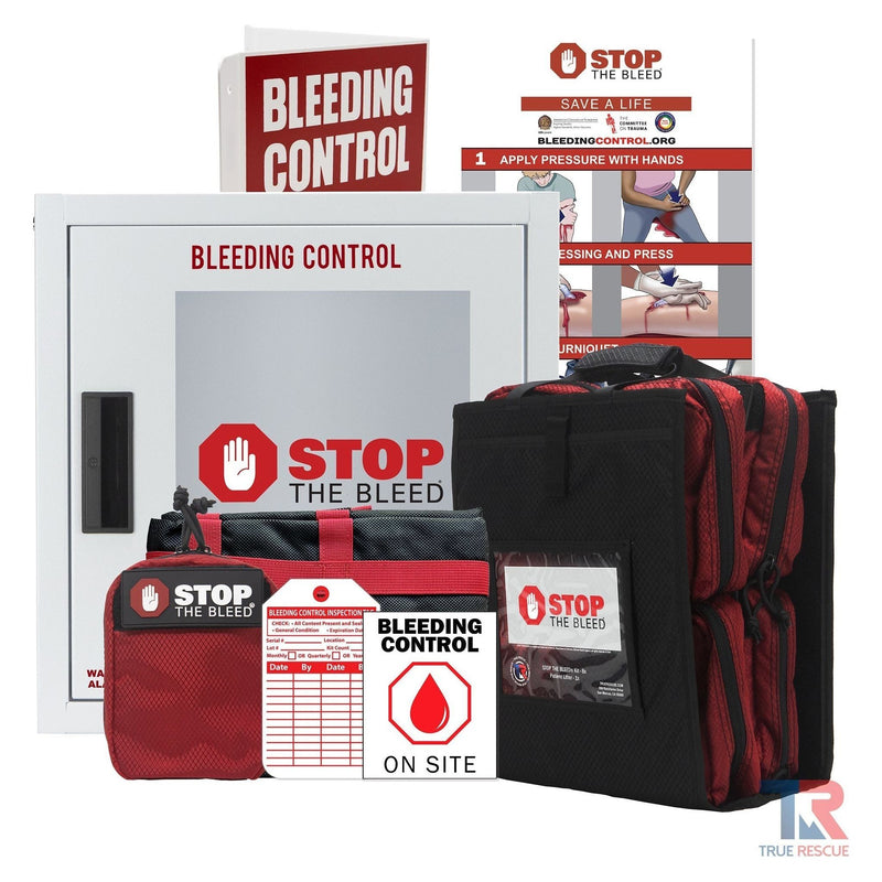 True Rescue Stop the Bleed Kit for Schools First Aid Kits