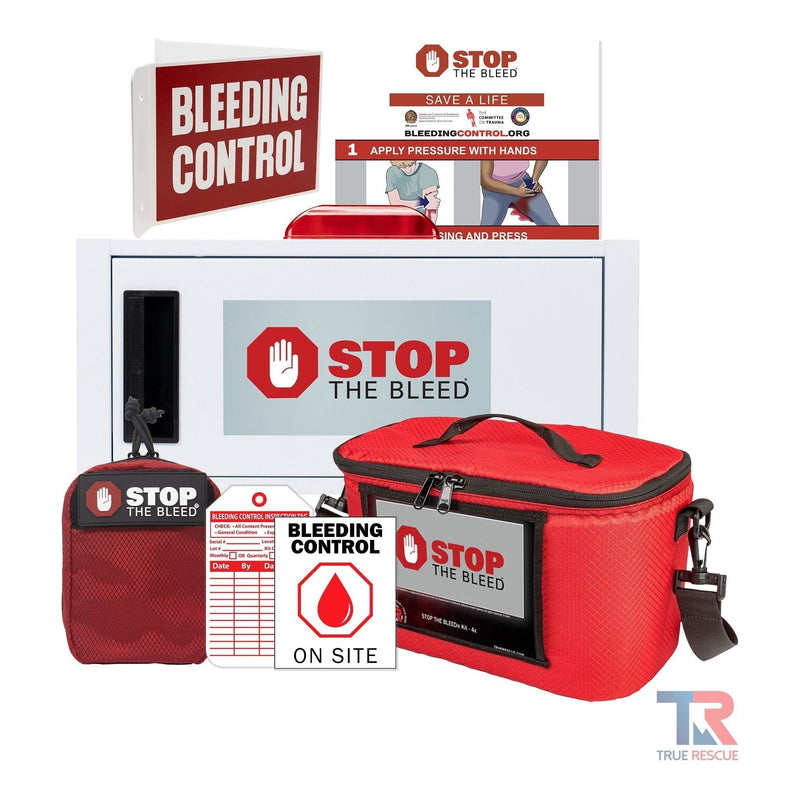 True Rescue Stop the Bleed Kit for Schools First Aid Kits