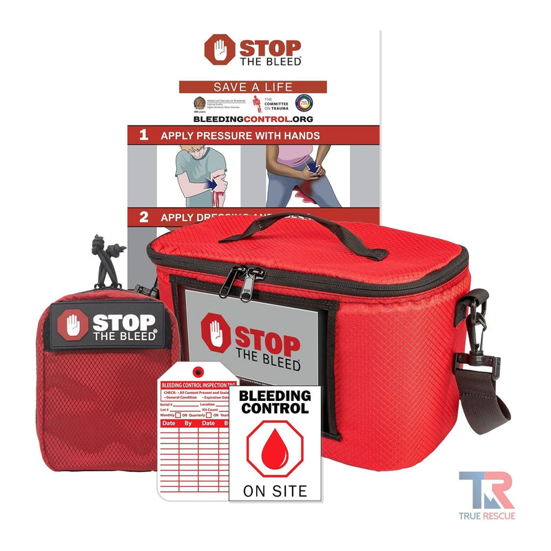 True Rescue Stop the Bleed Kit for Schools First Aid Kits