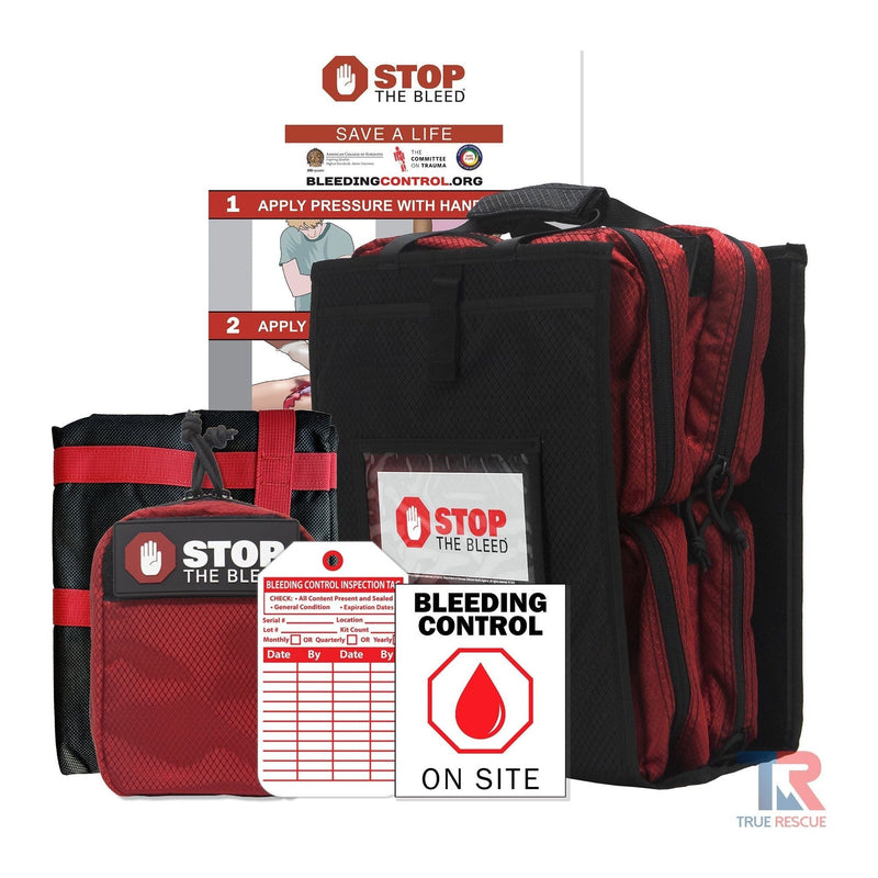 True Rescue Stop the Bleed Kit for Schools First Aid Kits