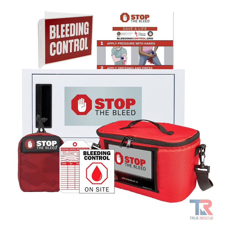 True Rescue Stop the Bleed Kit for Schools First Aid Kits