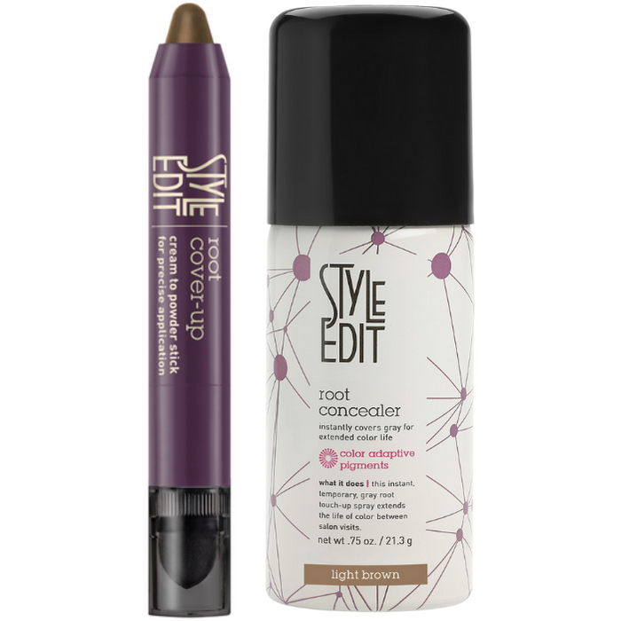 Style Edit - Brunette Travel Size Concealer And Cover Up Stick Duo