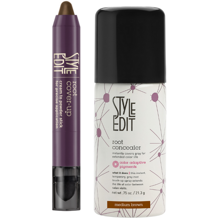 Style Edit - Brunette Travel Size Concealer And Cover Up Stick Duo