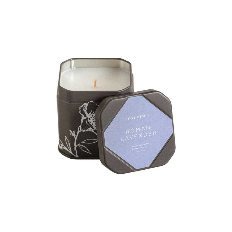 Rosy Rings Roman Lavender Signature Tin Signature Tin Candle