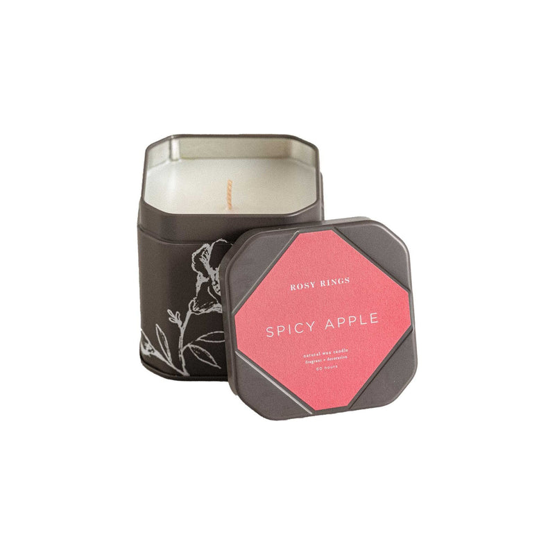 Rosy Rings Spicy Apple Signature Tin Signature Tin Candle