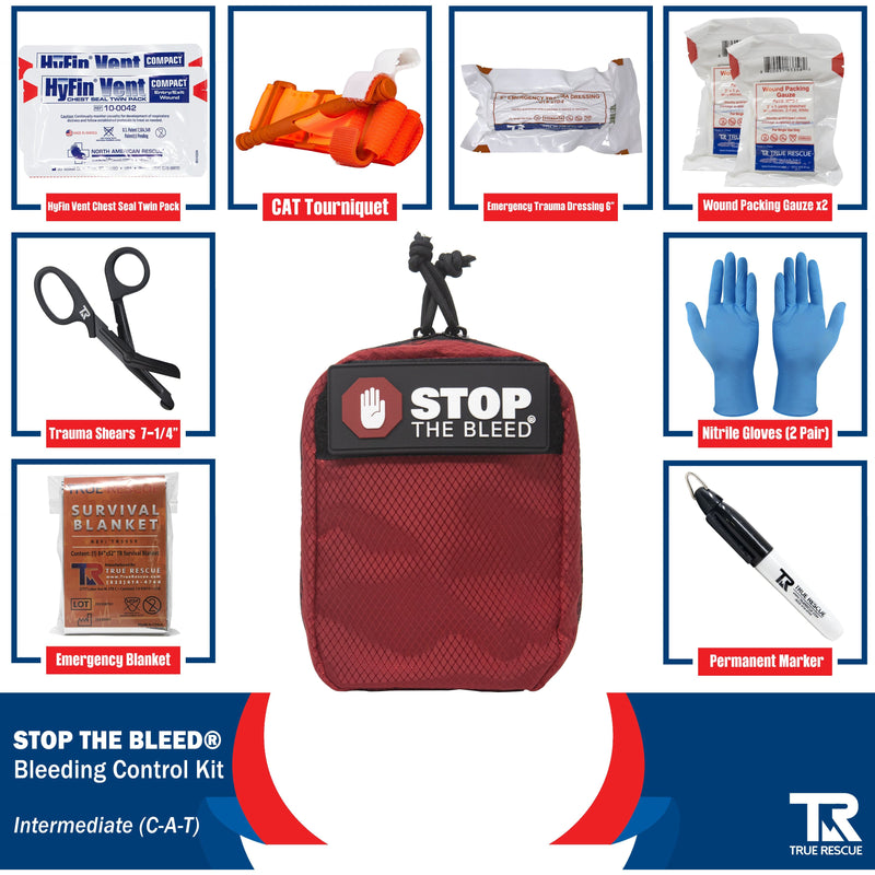 True Rescue STOP THE BLEED Kit Bleeding Control Kit