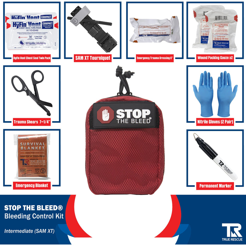 True Rescue STOP THE BLEED Kit Bleeding Control Kit