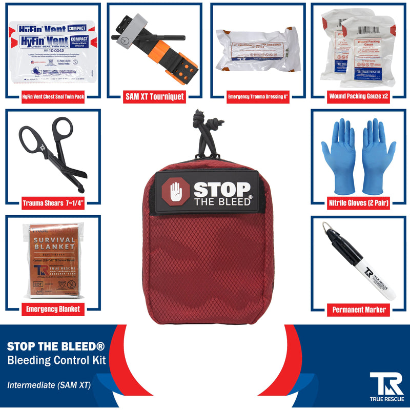 True Rescue STOP THE BLEED Kit Bleeding Control Kit