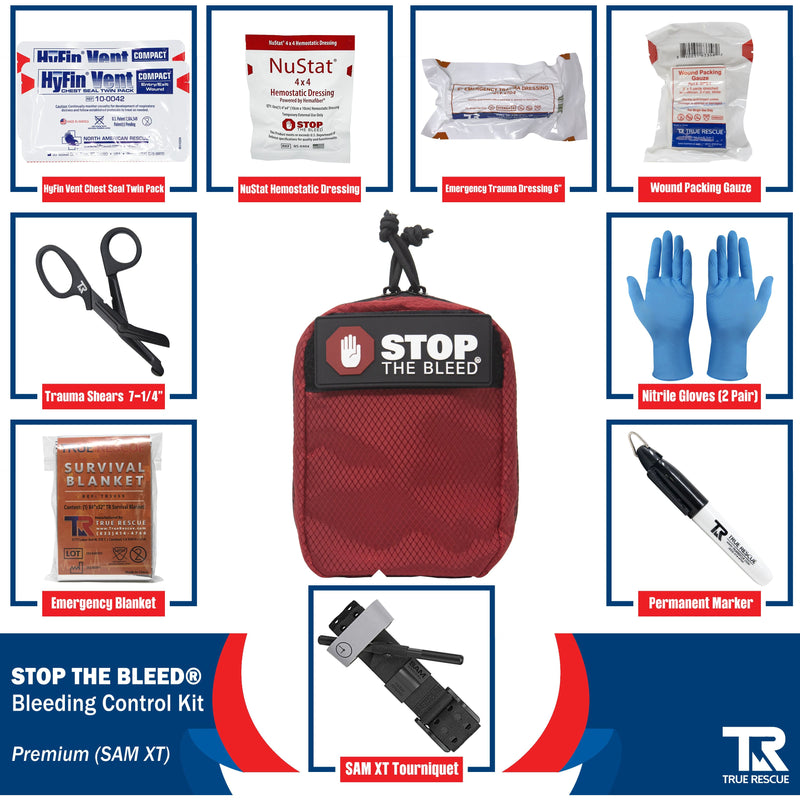 True Rescue STOP THE BLEED Kit Bleeding Control Kit