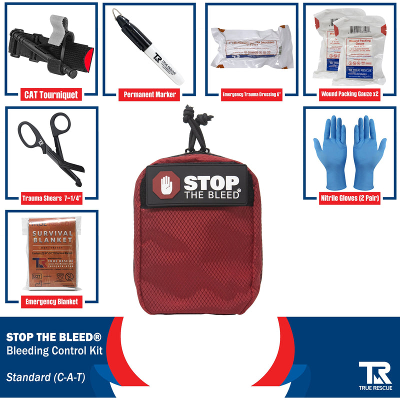 True Rescue STOP THE BLEED Kit Bleeding Control Kit