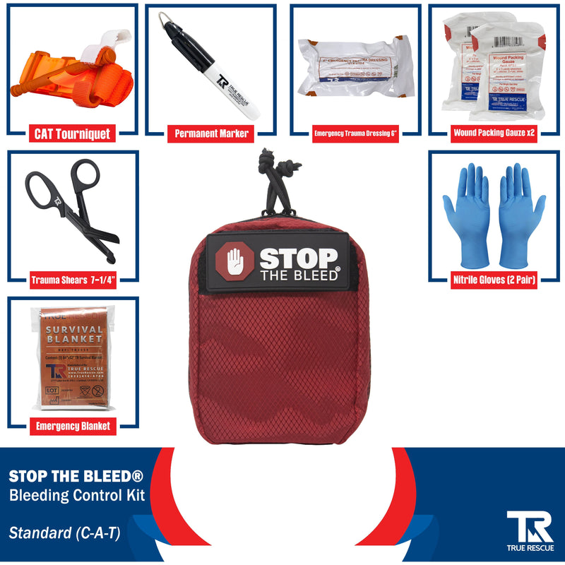 True Rescue STOP THE BLEED Kit Bleeding Control Kit