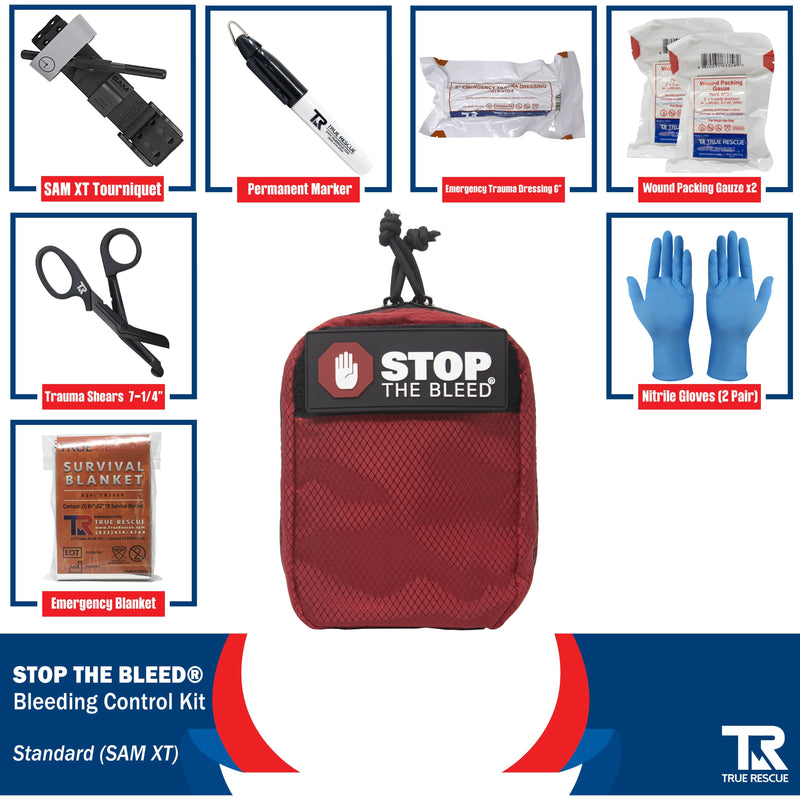True Rescue STOP THE BLEED Kit Bleeding Control Kit