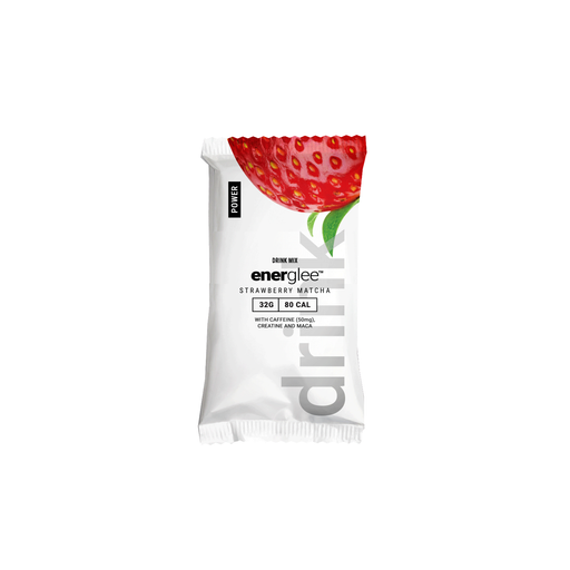 myspringenergy Strawberry Matcha Creatine Power Drink w/Adaptogens Drink Mix