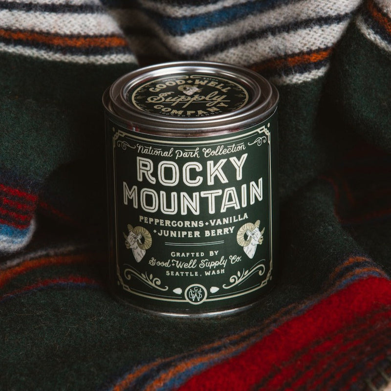 Good & Well Supply Co Rocky Mountain National Park Candle Candles