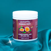 Locsanity Locsanity Passion Fruit Conditioning, Styling, Rolling, Twisting, Locking Gel - Dreadlocks, Locs, Sisterlocks, Loose Natural Hair, Braidlocs Locking & Tightening & Moisturizing
