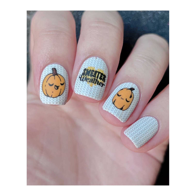 UberChic Beauty Sweater Weather Stamping Plate