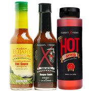 Elijah's Xtreme SWEET & HEAT TRIO HOT SAUCE VARIETY PACK Hot Sauce