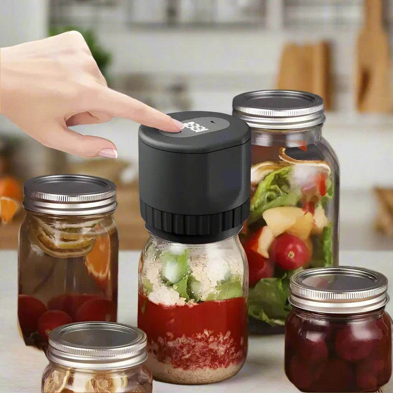 SmartPursue™ Vacuum Sealing Machine Mason Jar Vacuum Sealer Electric Vacuum Sealing Machine Kit