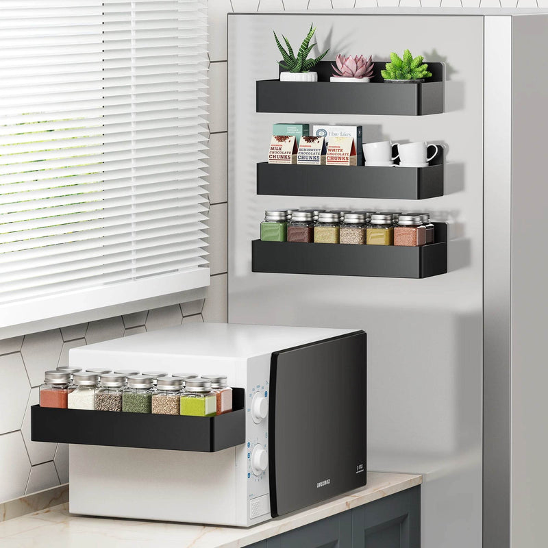 SmartPursue™ Magnetic Spice Rack Set for Refrigerator spice organizer