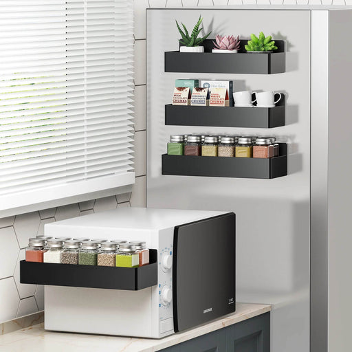SmartPursue™ Magnetic Spice Rack Set for Refrigerator spice organizer