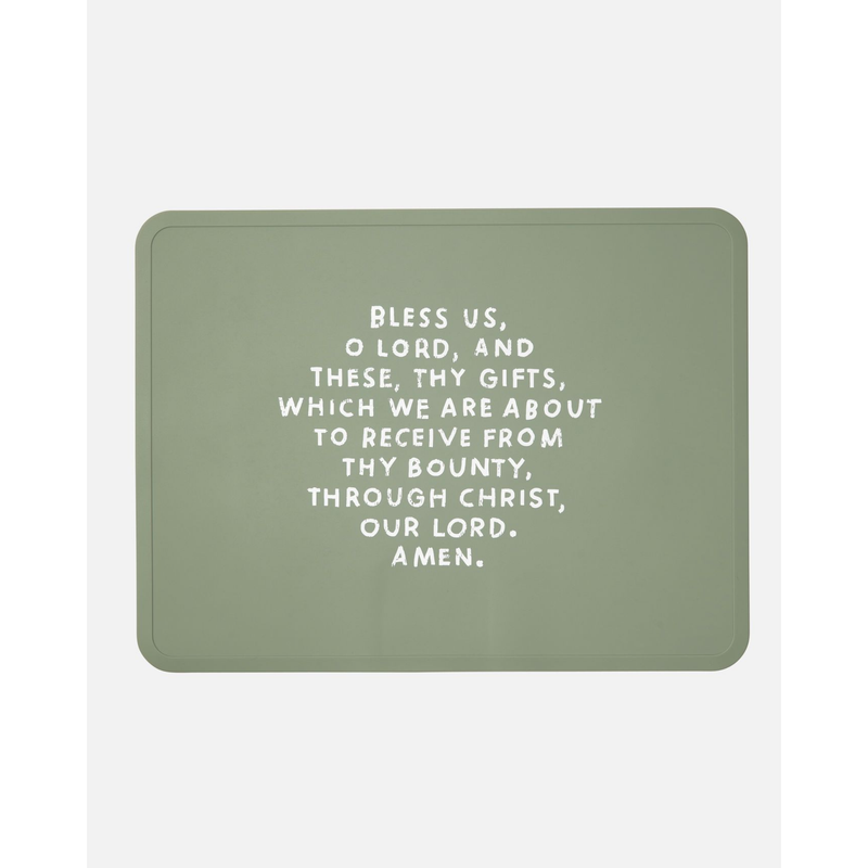 Be A Heart Meal Blessing Silicone Placemat Placemats