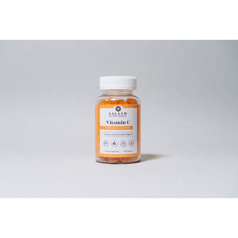 Salaam Nutritionals Halal Adult Immunity Booster Bundle – Multivitamin, Vitamin C, and Fish Oil