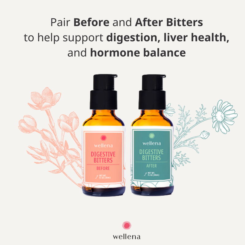 Wellena / Hormones Balance Liver & Digestive Bitters Kit Kit