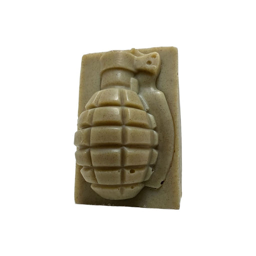 kbarsoapco Salt Dog Natural Grenade Soap