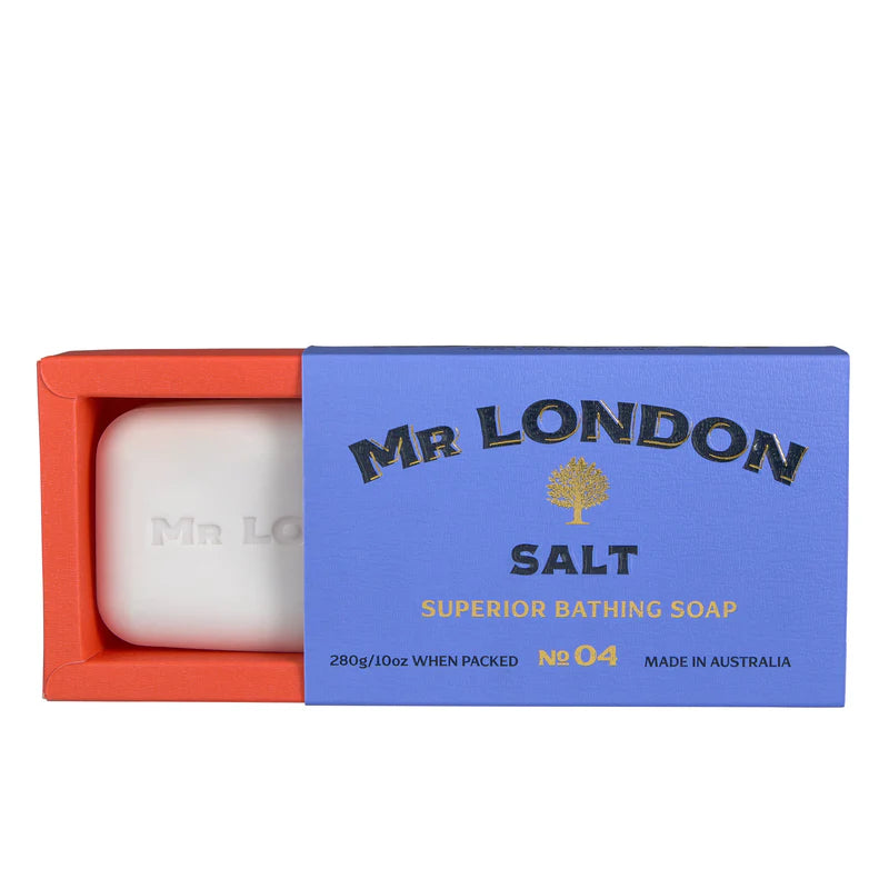 Mr London Mr London Salt No 04 Superior Bathing Soap for Men 280g/10oz Bath Soap