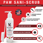 Warren London Paw Sani-Scrub - Paw and Nail Cleanser Spa Product