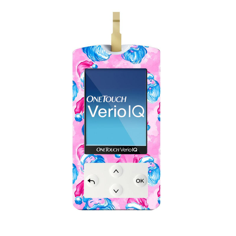 Peelz Santa Sticker for OneTouch Verio IQ Glucometer Peelz/Stickers