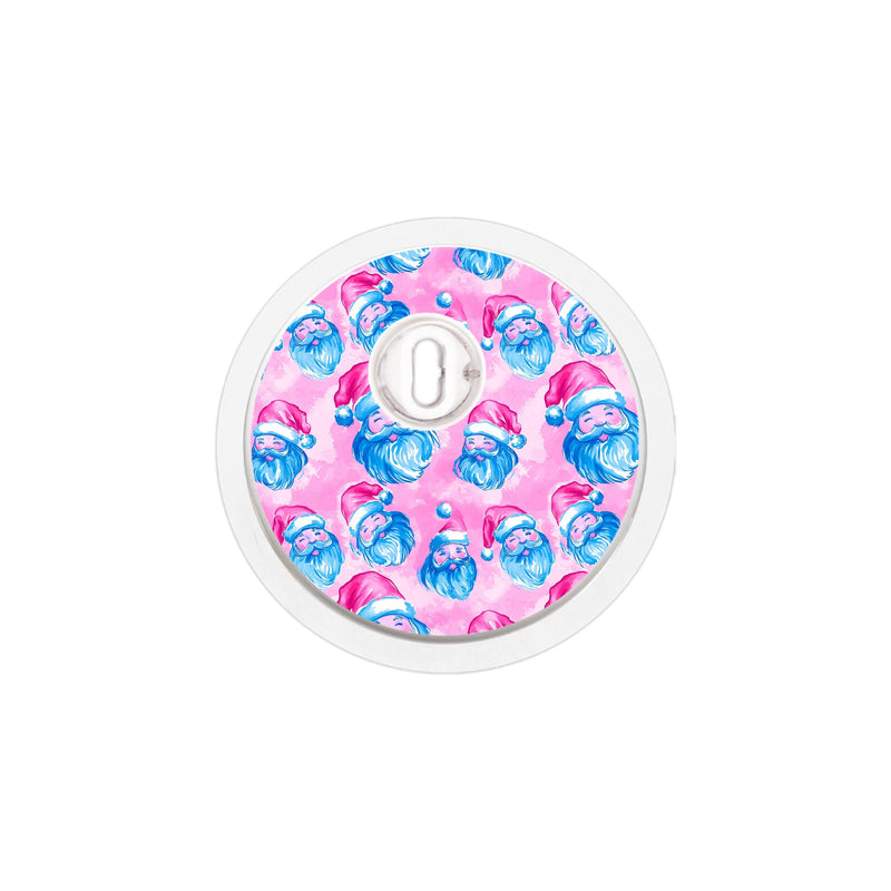 Peelz Santa Sticker Designed for the FreeStyle Libre 3 Plus & Lingo  Sensor Peelz/Stickers