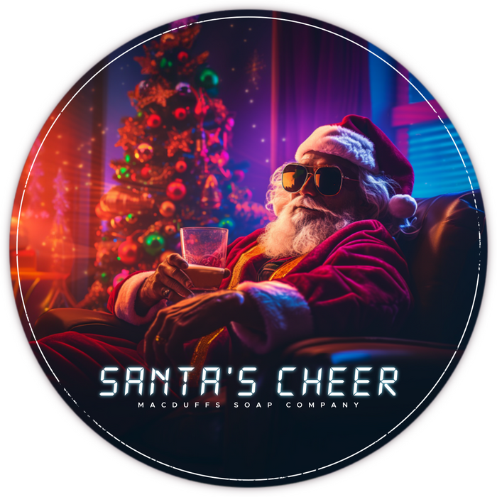 Macduffs Soap Company Santa's Cheer Shaving Soap 120g