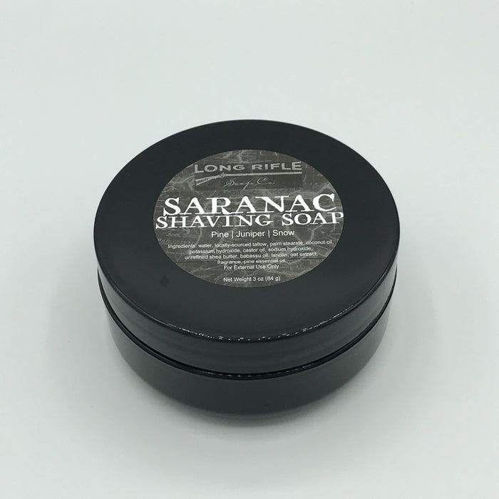 Long Rifle Soap Co. - Saranac Container Shaving Soap