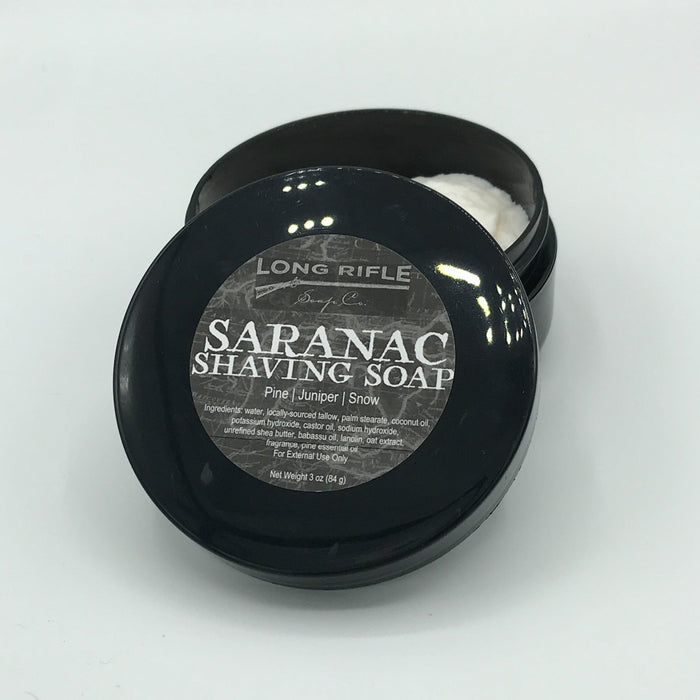 Long Rifle Soap Co. - Saranac Container Shaving Soap