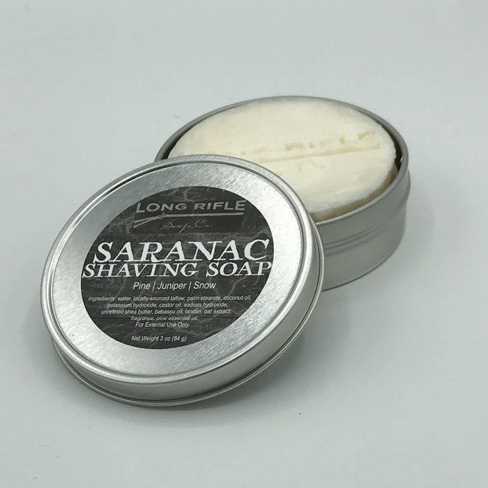 Long Rifle Soap Co. - Saranac Shaving Puck