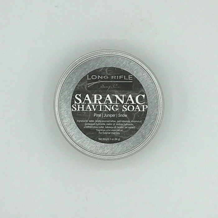 Long Rifle Soap Co. - Saranac Shaving Puck