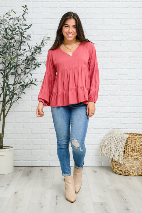 Sassy Swing Tiered Top